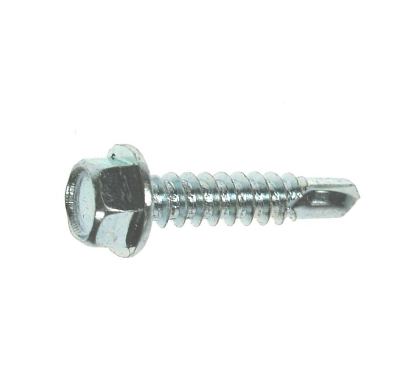 JCP 4.2 x 13mm Metalfix Hexagon General Purpose Self Drilling Screws Screws Without Washers Zinc